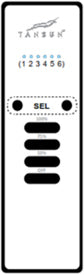 Tansun 6 Channel Remote Control with 4 Step Dimmer