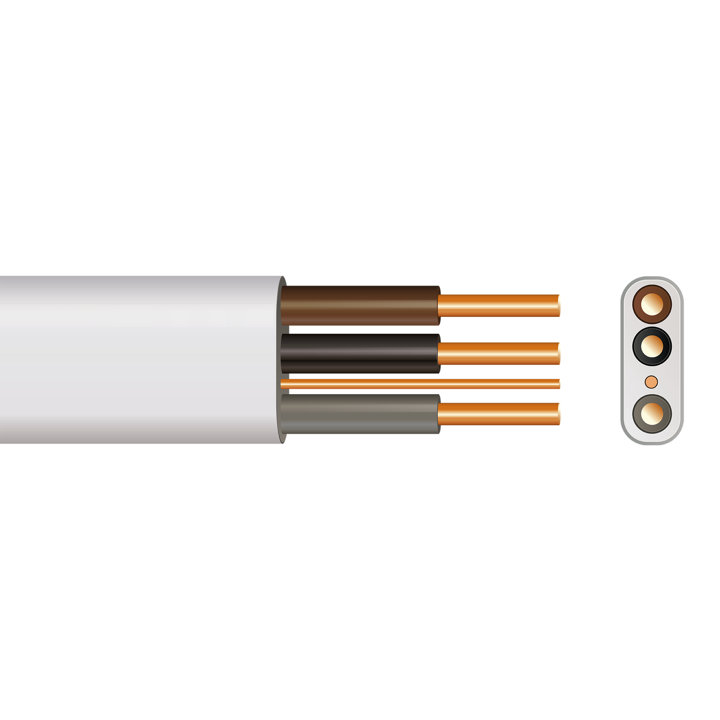Pitacs 6243B 3 Core & Earth LSZH Cable