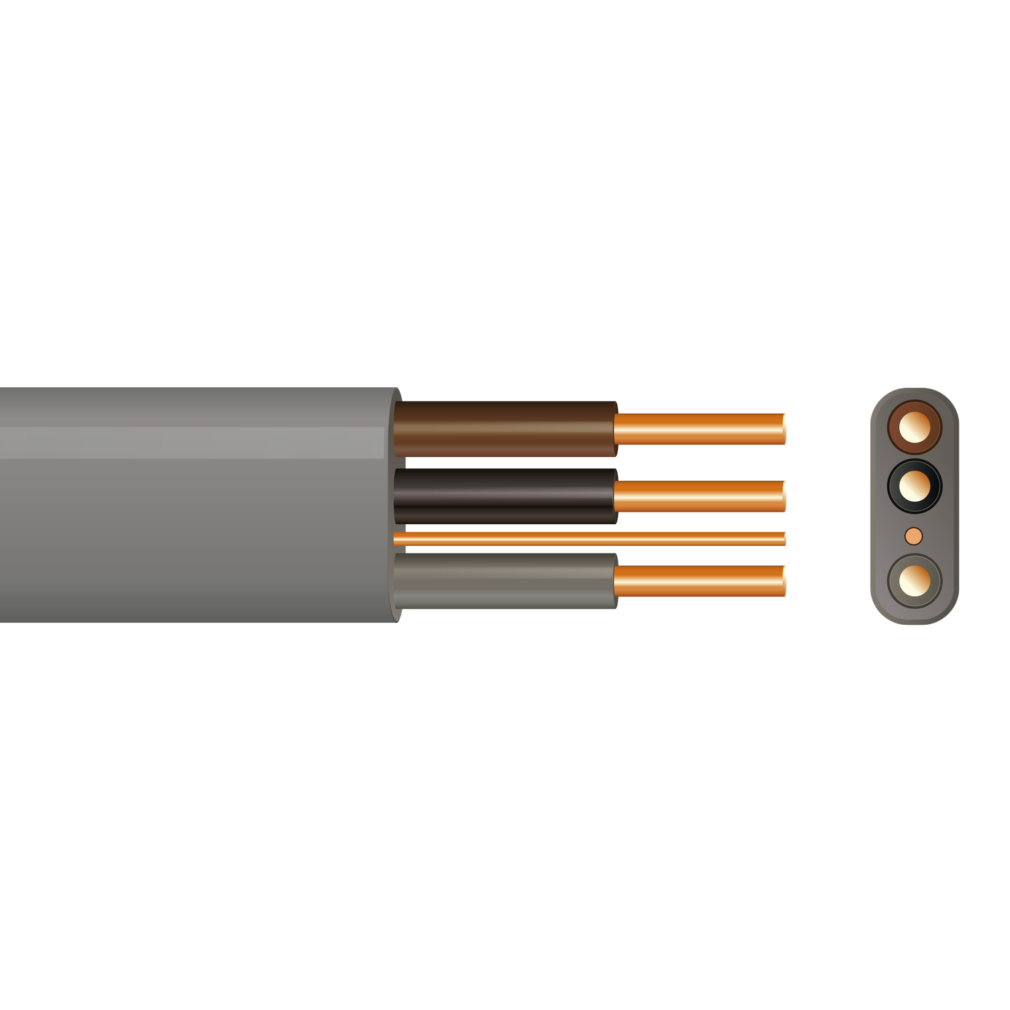 Pitacs 6243Y 3 Core & Earth Cable