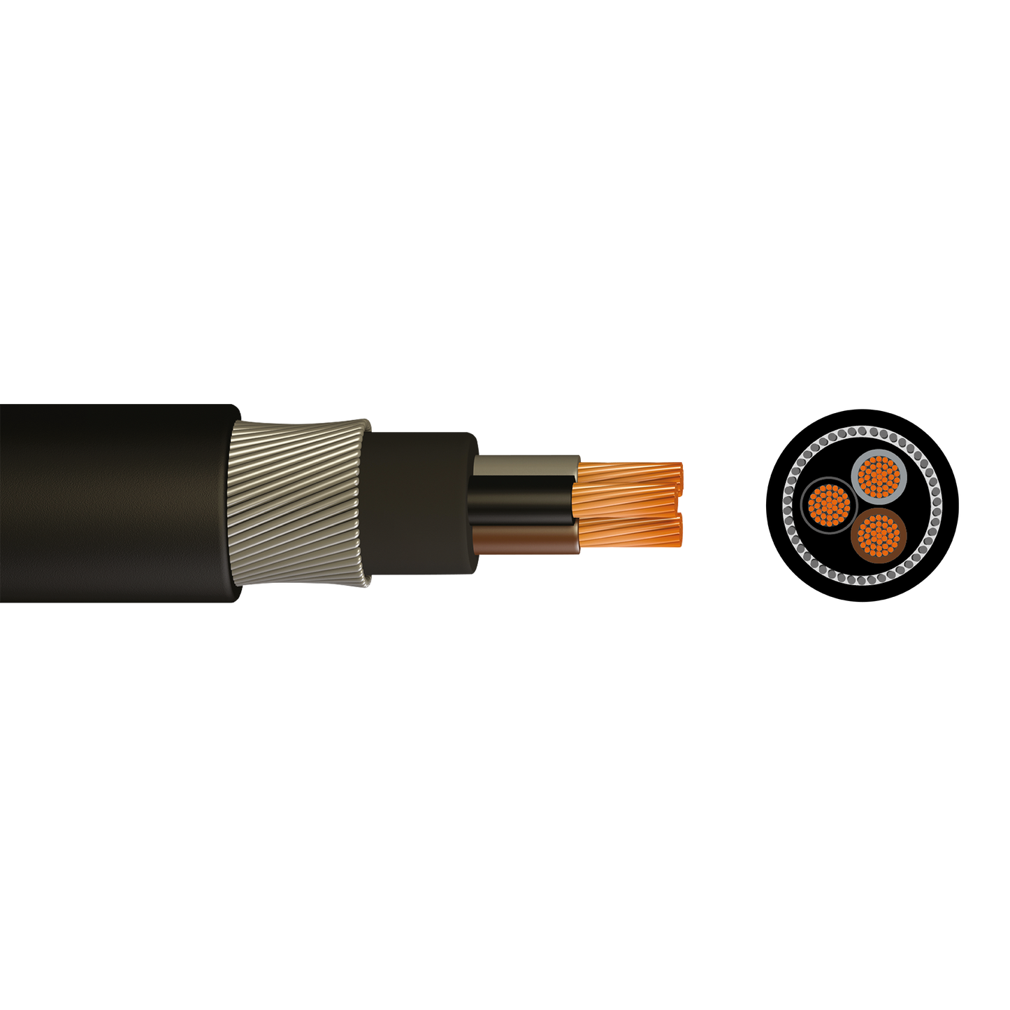 Pitacs 6943X 3 Core Steel Wire Armoured Cable
