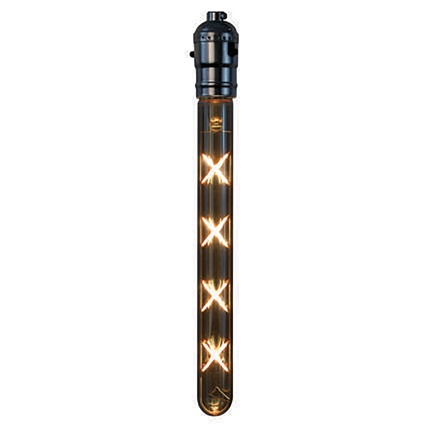 TIME LED Antik Tube 4W E27 COB LED Filament Lamp (Gold)