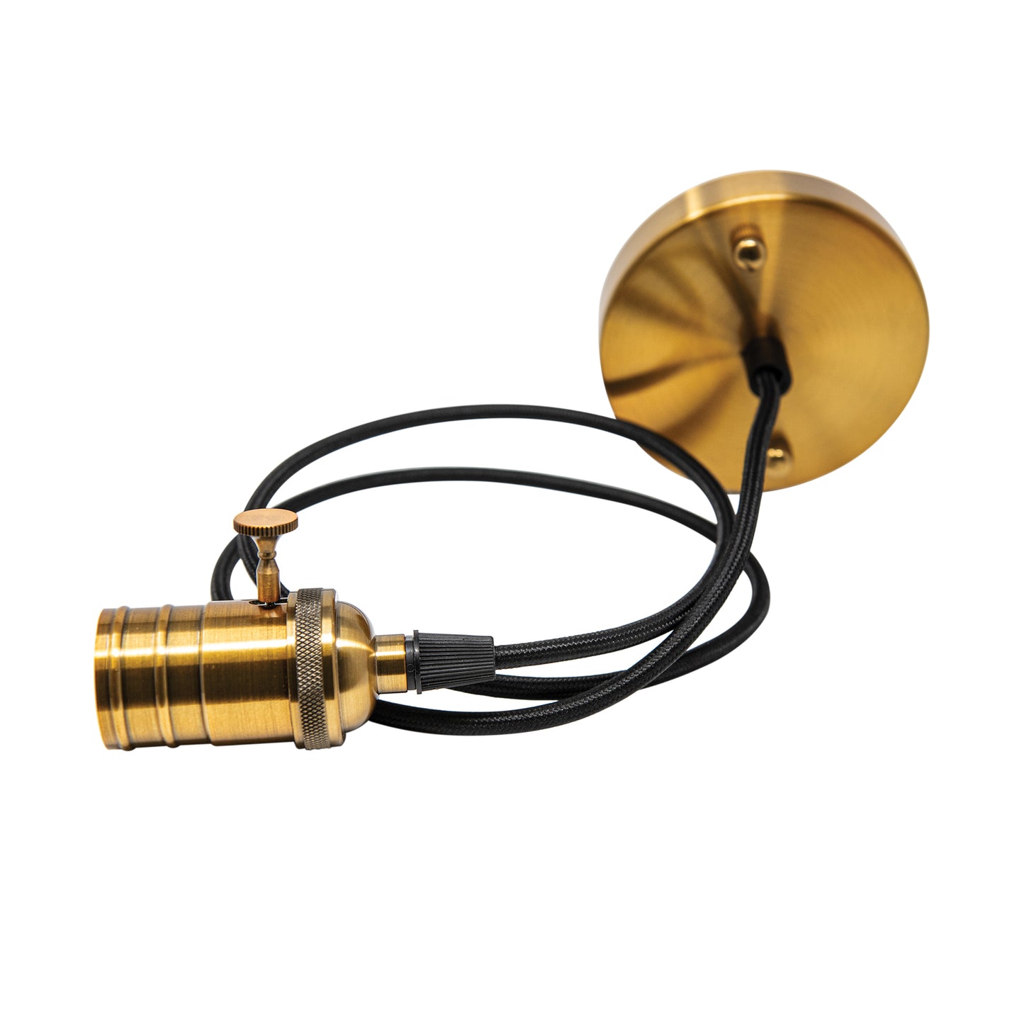 TIME LED Antik E27 Industrial Pendant Light Fitting