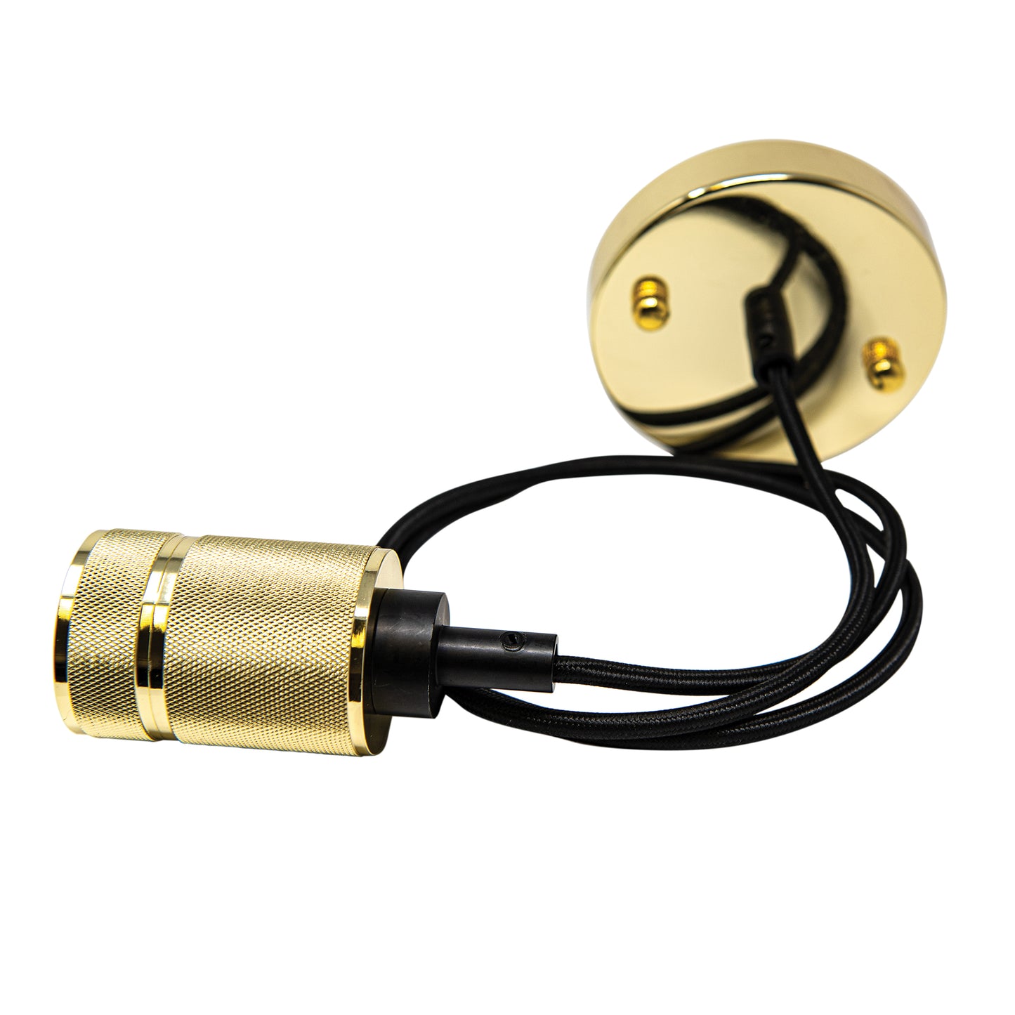 TIME LED Antik E27 Double Textured Pendant Light Fitting