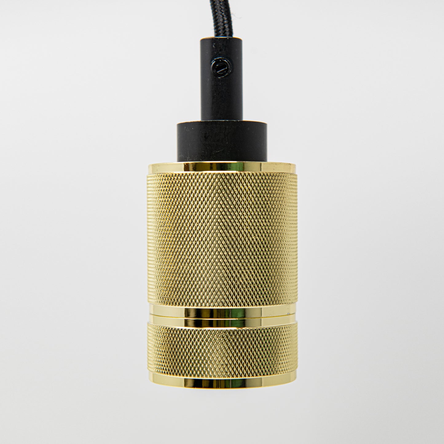 TIME LED Antik E27 Double Textured Pendant Light Fitting