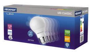 Megaman Classic Lamp Pack of 10