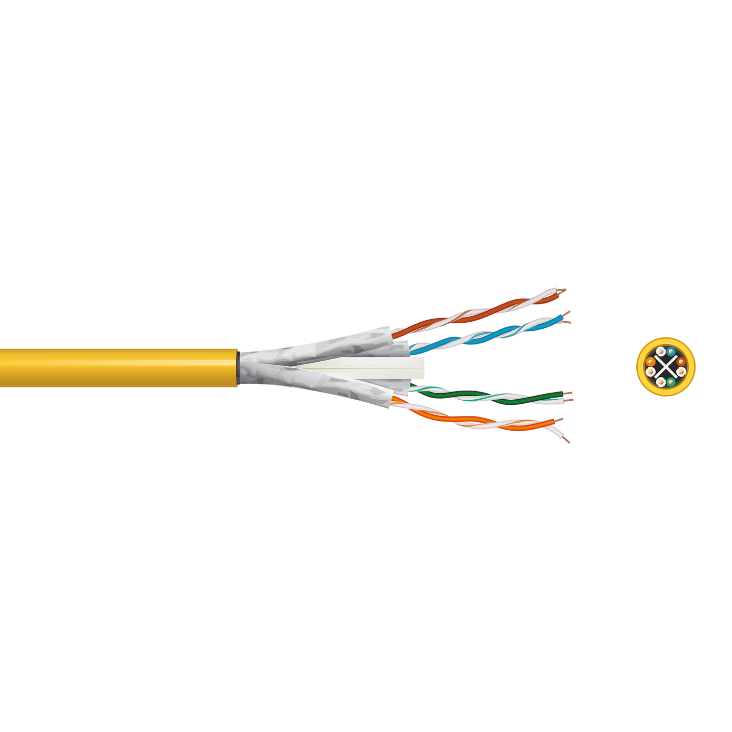Pitacs CAT6A PoE High Speed UFTP LSZH Data Cable