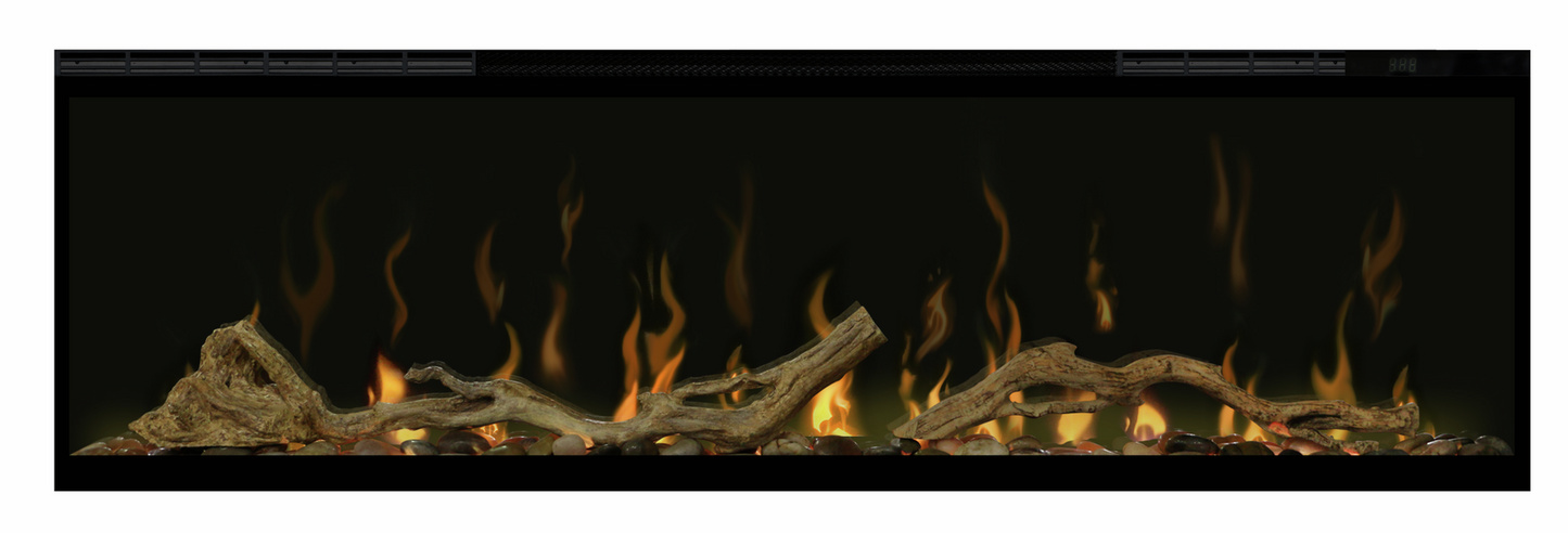 Dimplex Driftwood and River Rock Accessory for Linear Fireplace