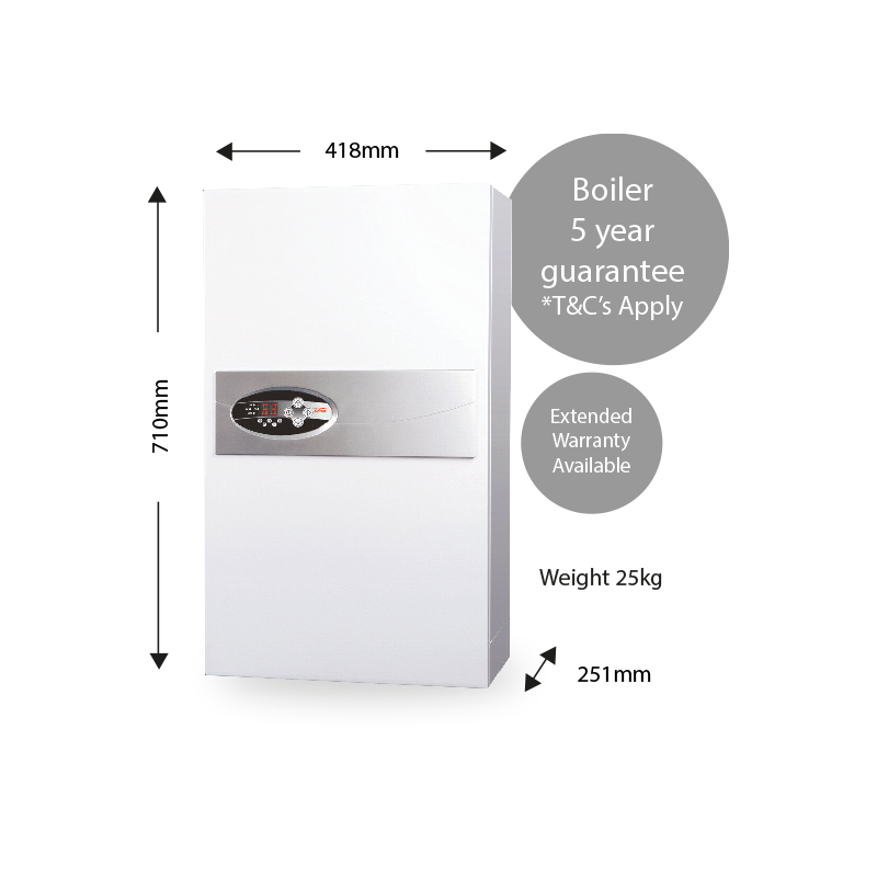 EHC Fusion Comet 3 Phase Electric System Boiler