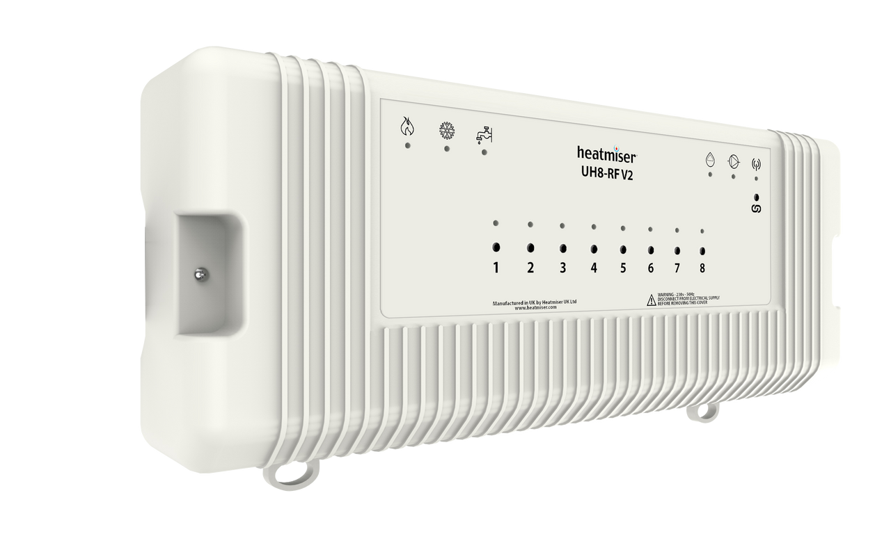 Heatmiser 230V 8 Zone Wireless Wiring Centre