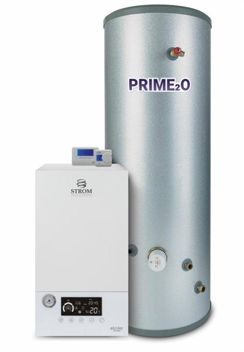 Strom Electric System Boiler (Single Phase) Including Unvented Cylinder & Control Pack