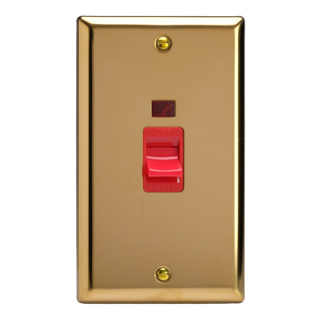 Varilight 45A Cooker Switch with Neon Indicator