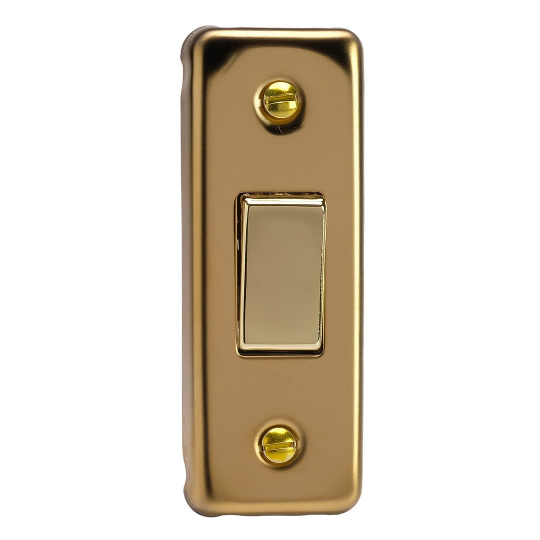 Varilight 10A 1- or 2-Way Rocker Architrave Switch