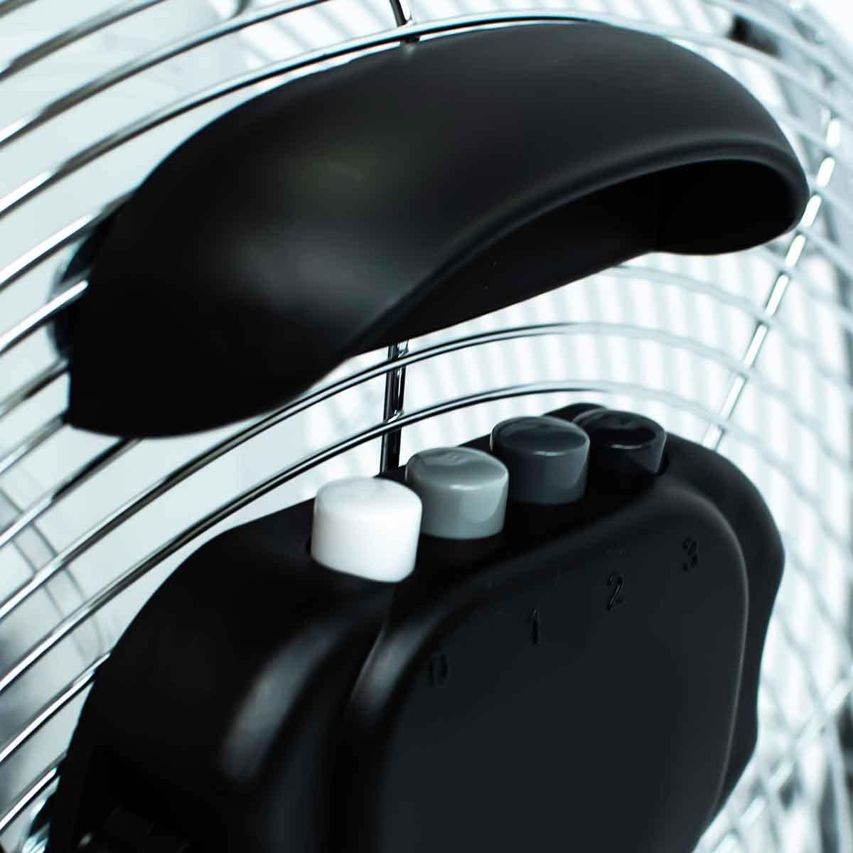 Status 18" Power Floor Fan Chrome