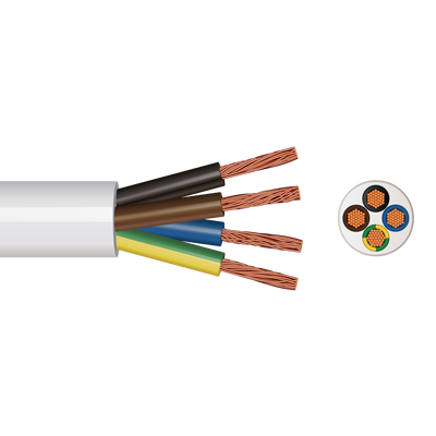 Pitacs 2184Y 4 Core Round Flex Cable