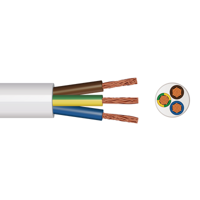 Pitacs 3093Y 3 Core Heat Resistant Flex Cable
