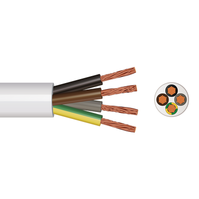 Pitacs 3184Y 4 Core Round Flex Cable