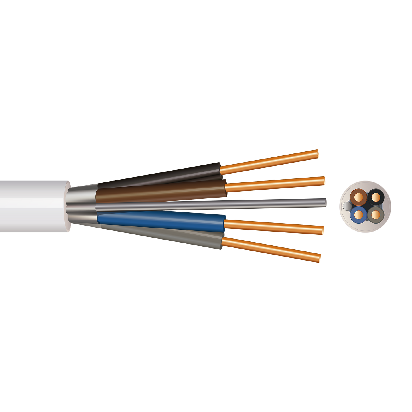 Pitacs 4CFC 4 Core Firecross Cable