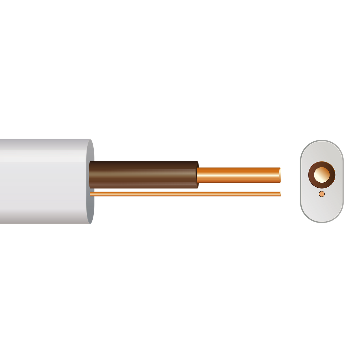 Pitacs 6241B Single Core & Earth LSZH Cable