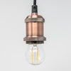 TIME LED Antik E27 Vintage Pendant Light Fitting