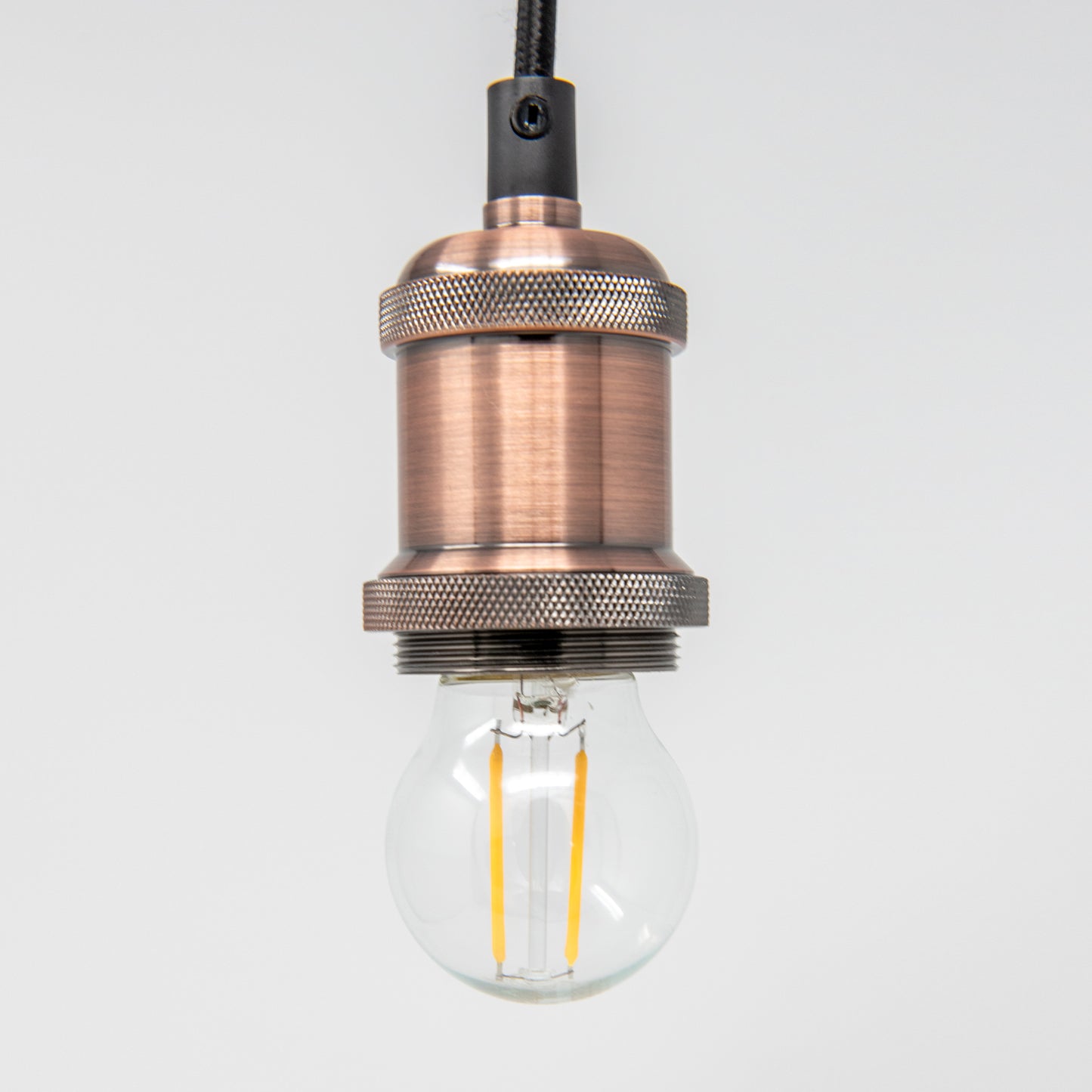 TIME LED Antik E27 Vintage Pendant Light Fitting