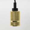 TIME LED Antik E27 Double Textured Pendant Light Fitting