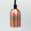 TIME LED Antik E27 Sleek Pendant Light Fitting