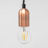 TIME LED Antik E27 Sleek Pendant Light Fitting