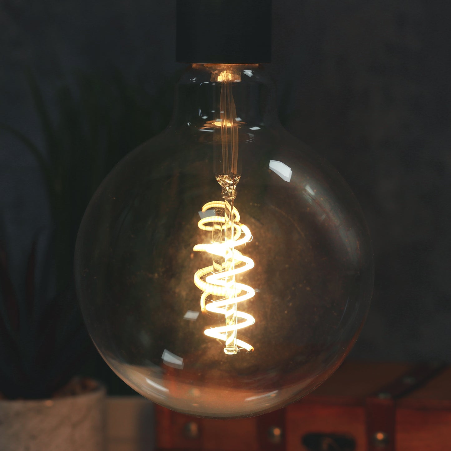 TIME LED Antik Globe E27 COB LED Filament Lamp