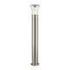TIME LED Landscape Stainless Steel E27 Garden Bollard Light Fitting