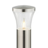 TIME LED Landscape Stainless Steel E27 Garden Bollard Light Fitting