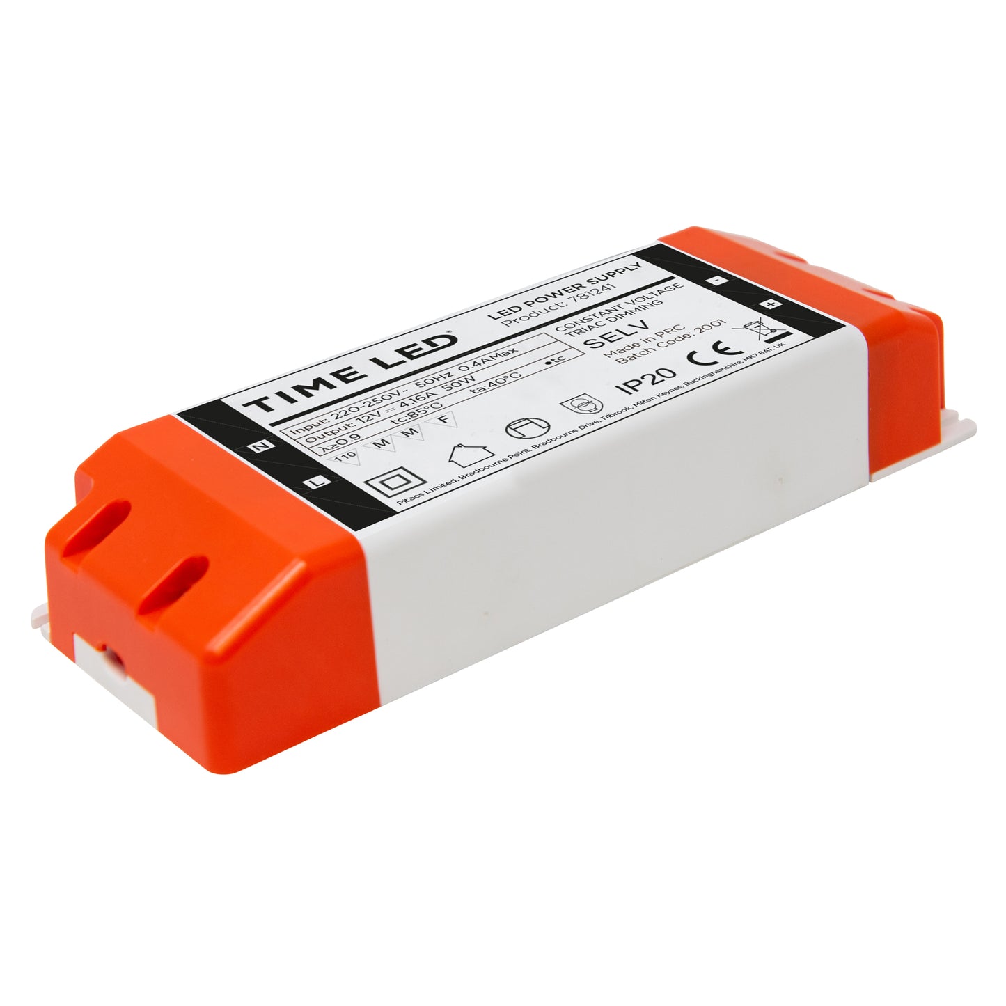 TIME LED Ambient 50W LED 12V Dimmable Driver