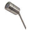 TIME LED Landscape GU10 Garden Spike Light Fitting (Stainless Steel)