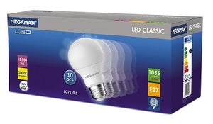 Megaman Classic Lamp Pack of 10