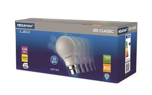 Megaman Classic Lamp Pack of 10