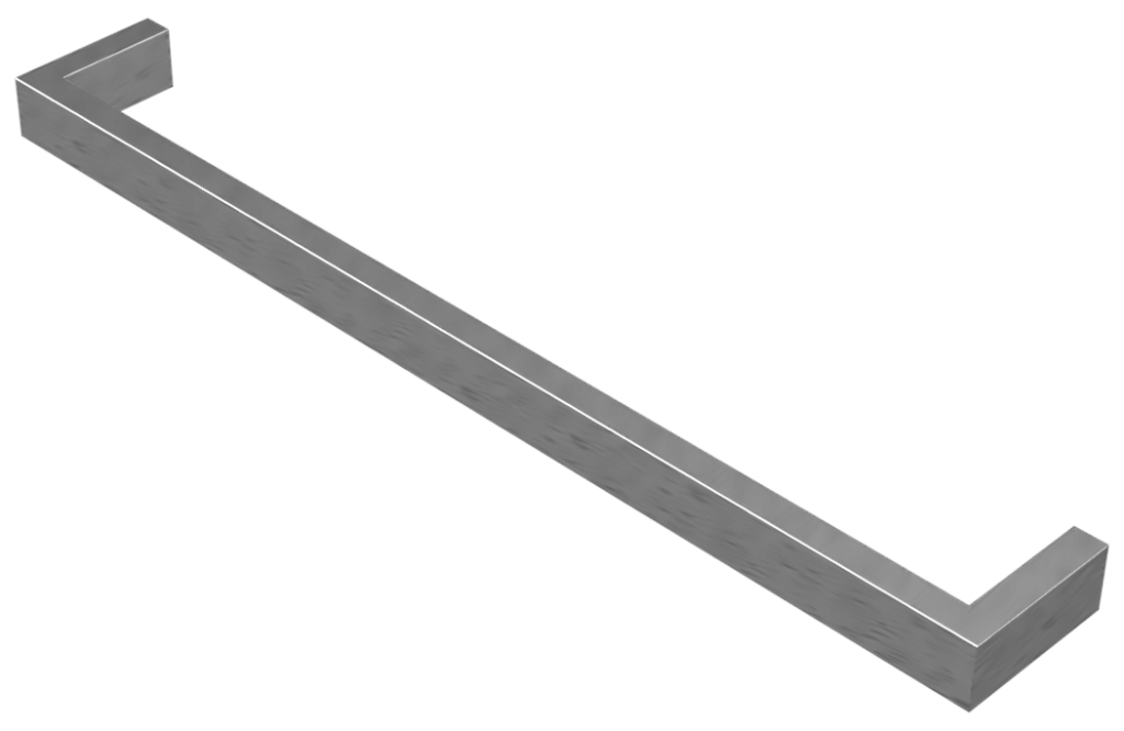 Warmup Burdock Dual Attachment Single Square Bar Towel Rail