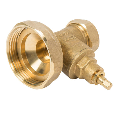 EHC Lockshield Pump Valve 22mm