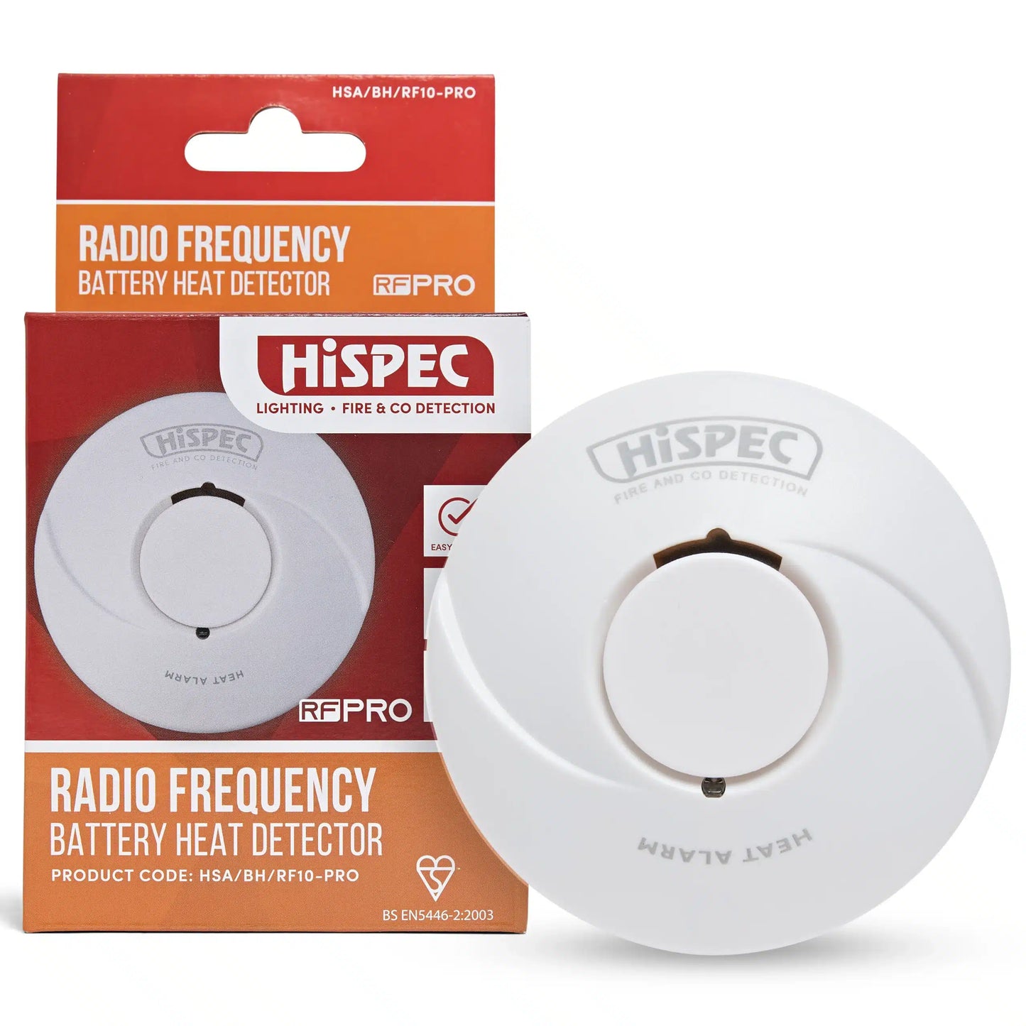 HiSPEC Radio Frequency Lithium Battery Heat Detector