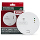 HiSPEC Interconnectable Fast Fix Mains Carbon Monoxide Detector with 9V Battery Backup