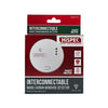 HiSPEC Interconnectable Fast Fix Mains Carbon Monoxide Detector with 9V Battery Backup