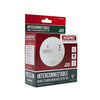 HiSPEC Interconnectable Fast Fix Mains Carbon Monoxide Detector with 9V Battery Backup