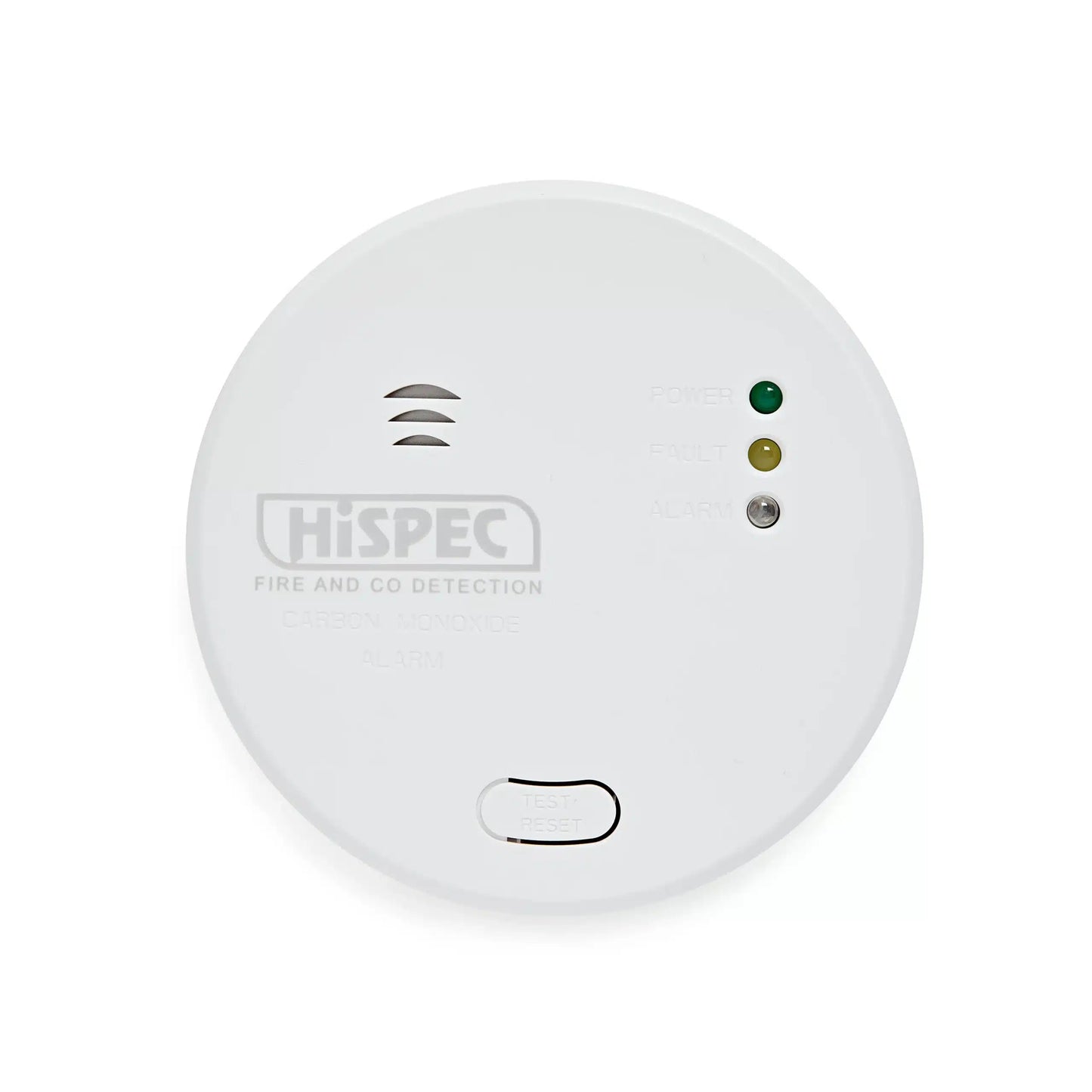 HiSPEC Interconnectable Fast Fix Mains Carbon Monoxide Detector with 9V Battery Backup