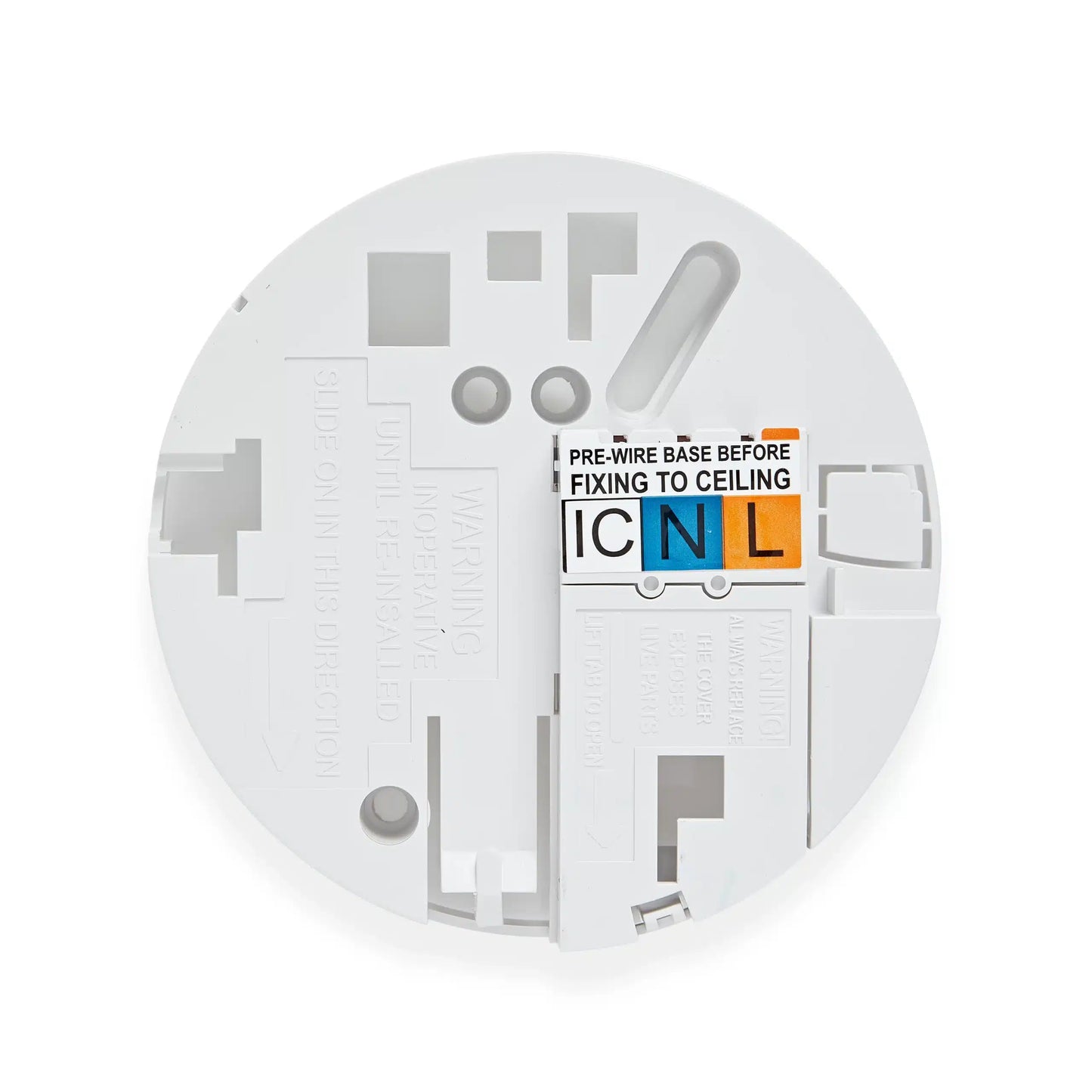 HiSPEC Interconnectable Fast Fix Mains Carbon Monoxide Detector with 9V Battery Backup