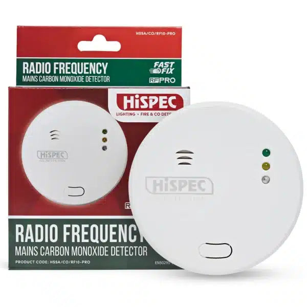 HiSPEC RF Fast Fix Mains Carbon Monoxide Detector