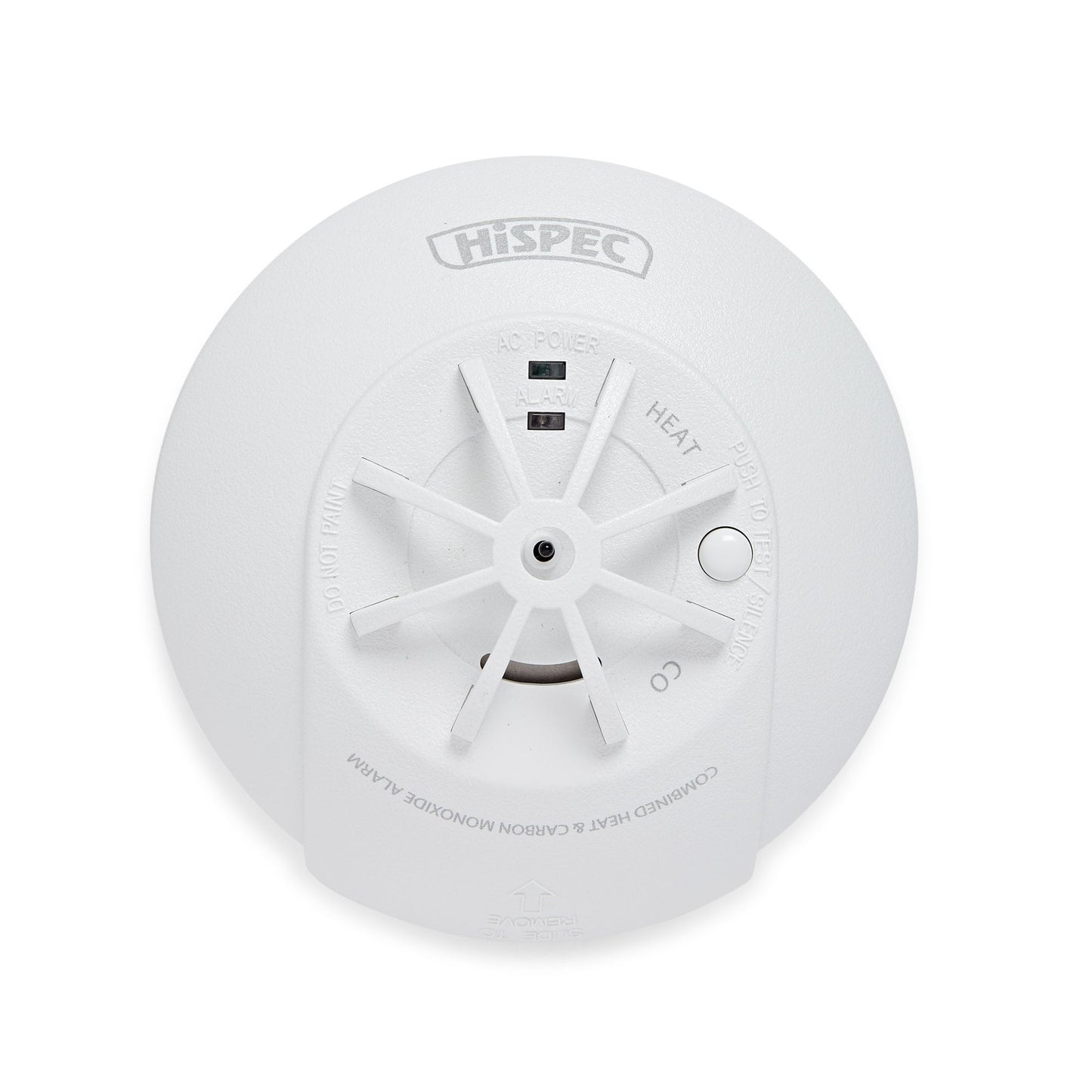 HiSPEC RF Combi Fast Fix Mains Heat & Carbon Monoxide Detector