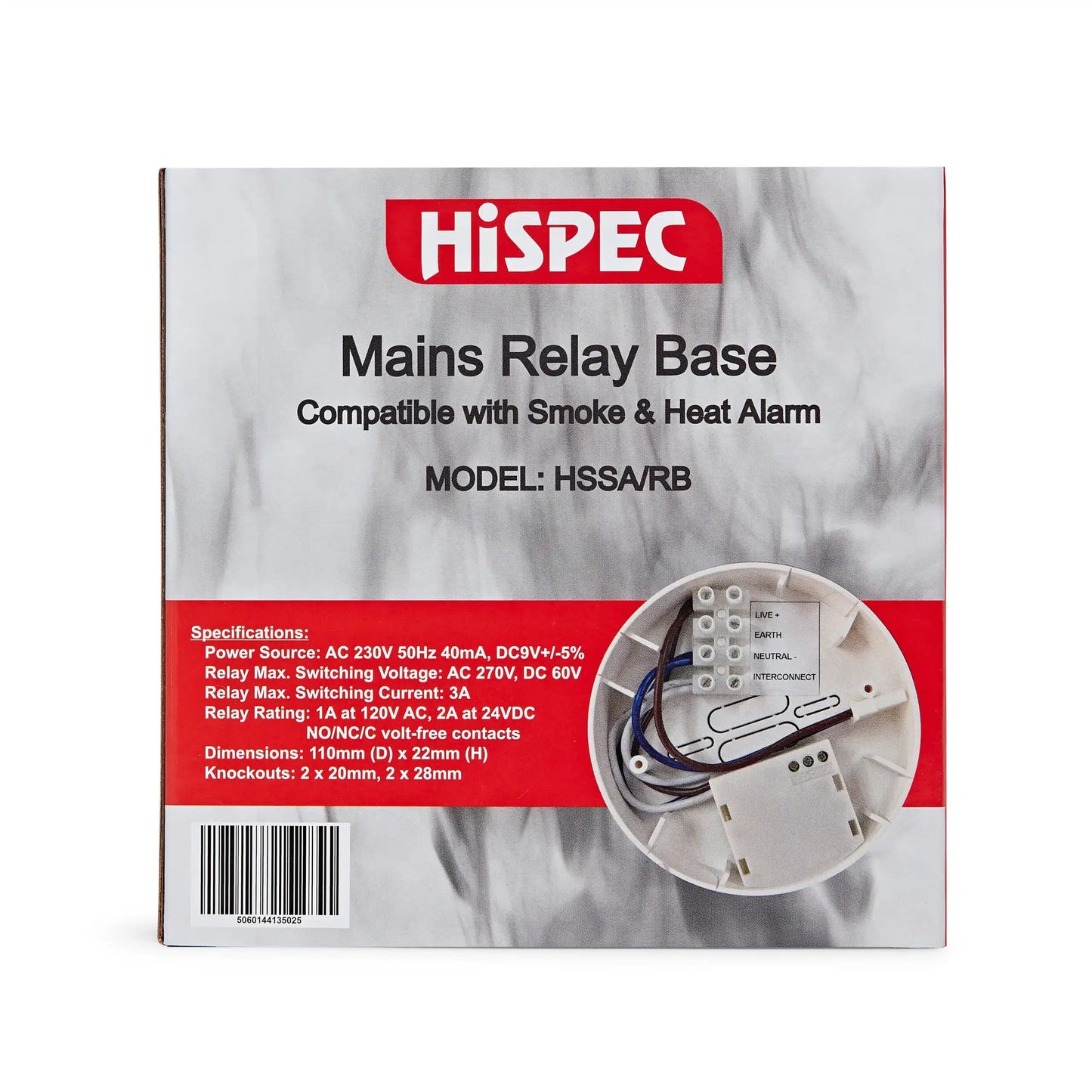 HiSPEC Mains Relay Base