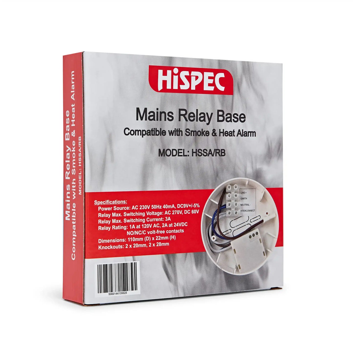 HiSPEC Mains Relay Base