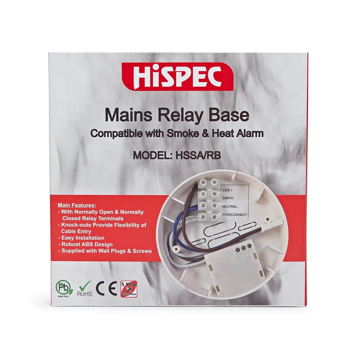 HiSPEC Mains Relay Base