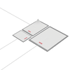 Warmup Rectangle Mirror Demister