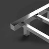Warmup Hawthorn Straight Square Ladder Towel Rail