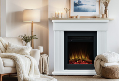 Dimplex Portland Optiflame Electric Fire Suite